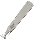 Durable Matt Lightweight Stainless Steel Spike Tamper Reamer 3-in-1 Tobacco Pipe Tool - Re-Enforced Tamper Design