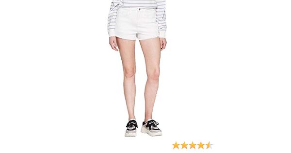 High Rise Cutoff Jean Shorts 