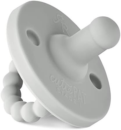 Ryan and Rose Cutie PAT Pacifier Grey 