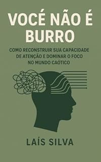 Livro VOCÊ NÃO É BURRO: Como Reconstruir sua Capacidade de Atenção e Dominar o Foco no Mundo Caótico (Box Como Estudar Mais em Menos Tempo)