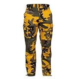 Rothco Bdu Pants Stinger Yellow Camo, Small