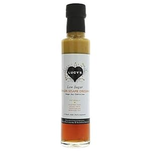 Lucy’s Dressings Gember en sesamsalade dressing, 250 ml
