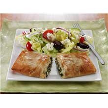 Grecian DelightCheese and Spinach Pie, 15 Pound -- 3 per case.