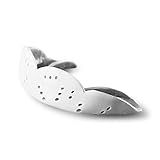 SISU MOUTH GUARDS Adult 1.6 NextGen mouthguard, Snow White, One Size + GUARD CASE