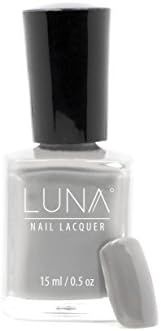 Pebbles - Pastel Collection Gray Grey Flat Glossy Vegan Cruelty-Free 10-Free Natural Nail Polish Lacquer Vernes Esmalte