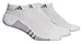 adidas Men's Superlite Stripe Low Cut Socks (3-Pair), White/Grey/Grey, Large