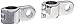 Kuryakyn 1002 Motorcycle Accessory: Magnum Quick Clamps for 1
