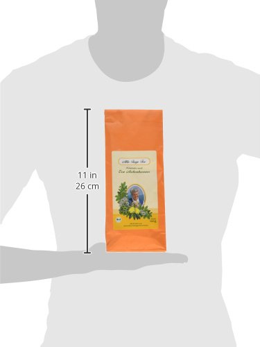 Herbaria Alle Tage Tee nach Eva Aschenbrenner bio 100g - Bio-Kräutertee - Wohlfühltee für jeden Tag - Melisse, Gundelrebe, Gänseblümchen, Löwenzahnblätter, Fenchel, Salbei – Bild 4