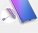 UCC Designed for Samsung Galaxy Note 10 Case,Galaxy Note 10 5G Case,Clear Reinforced Corners TPU Bumper and Gradient Color Cover for Samsung Galaxy Note 10 Phone (Purple / Blue)