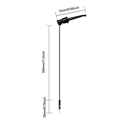 Goupchn Mini Grabber Test Hooks to Breadboard Male