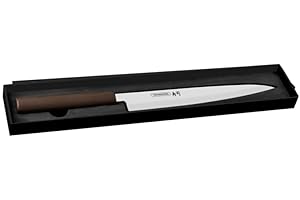 Sushi Silver Cutlery 18/0 Stainless Steel 9" Yanagiba Knife with Black Nylon Handle