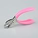 Flammi Handheld Staple Remover Lifter Opener Spring-Loaded Staple Puller for Office School Home Use (Pink)