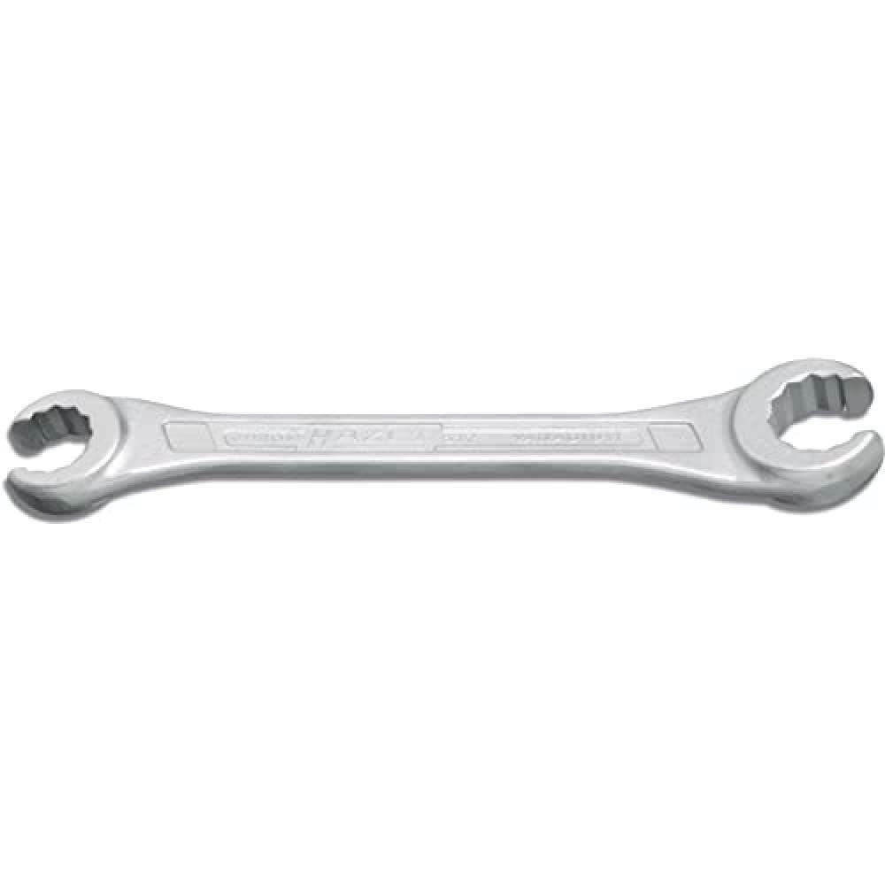 HAZET 612-13X15 182 mm 12-Point Profile Double Box-End Open Wrench - Chrome-Plated