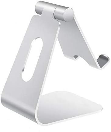 dethinton Adjustable phone Stand Tablet Stand Desktop Holder compatible with Phone X 8 7 6 6s plus 5 5s 4 Nintendo Switch, HUAWEI, Samsung S3 S4 S5 S6 S7 Accessories Tablets (4-10 inch)-Silver