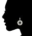 Cool Blue & Cubic Zirconia Drop Earrings