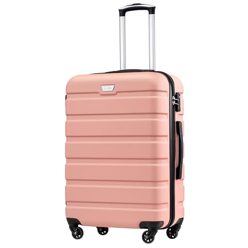 Coolife Luggage Carry On Suitcase Spinner Hardshell Lightweight TSA Lock