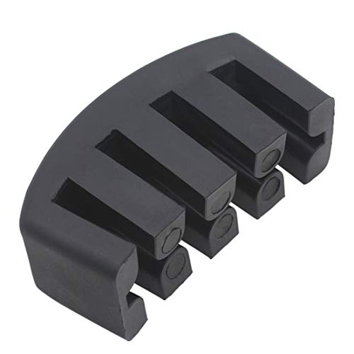 IRIN Practice 5 Rubber Claws Volume Control Mute to 4/4 Size Cello - Black