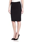 Calvin Klein Women's Lux Stretch Pencil Skirt,Black,4