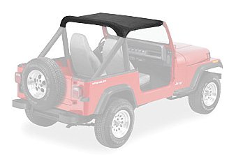 Bestop 5250901 Black Targa-Style Strapless Bikini Top for 1987-1991 Wrangler - Thumbnail 2