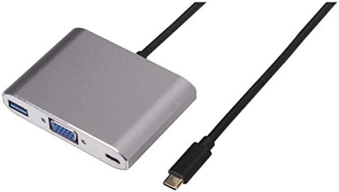 Nilox Adapter USB 3.1/VGA USB, 3.1A-C