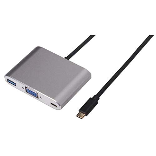 Nilox Adapter USB 3.1/VGA USB, 3.1A-C