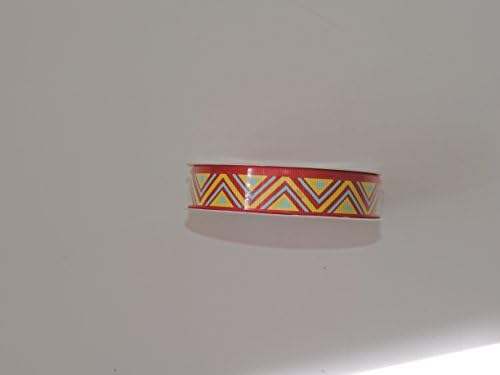 RibbonSense Aztec Pattern 5/8 in. x 3 yards 100% Polyester Ribbon - Great for Any Occasion!