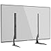 1home Universal Tabletop TV Stand for 22-65 inch LCD LED Plasma Height Adjustable Pedestal Mount Monitor Riser