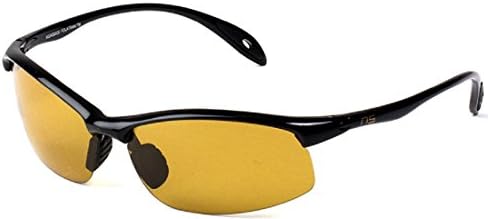 Naute Sport - The Force - Lightweight, Polarized, Color Adjusting (Black, Amber)