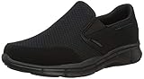 Skechers Sport Men's Equalizer Persistent Slip-On Sneaker,Black,9.5 M US