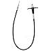 Fotasy 70cm Mechanical Cable Shutter Release with Bulb-Lock for Fujifilm X10 X20 X30 X100s X100t X-Pro1 X-Pro2 X-E1 X-E2, Leica M6 M7 M8 and Nikon Df F4 FM2 F3 FE FM3a F80, Threaded Release Cable