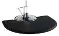 Ultra Comfort 4' x 3' 1" Thick Anti Fatigue Barber Salon Floor Mat