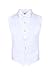 S.H. Churchill & Co. White Pique Vest & Pre Tied Bow Tie - (FITALL, White)