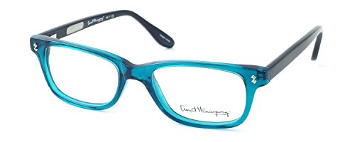 Ernest Hemingway 4617-S Designer Reading Glasses in Teal-Black ; +0.75