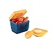 Fit & Fresh Kids' Dip N' Dunk Snack Container, 1-Cup Reusable Portion Control Food Container with Removable Ice Pack, BPA-Free, Freezer/Microwave/Dishwasher Safe