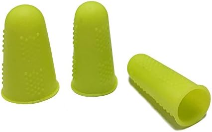 Finger Guard Protection Finger Covers 3Pcs Silicone Finger Non-Stick Finger Tips Protector