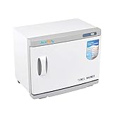 Professional Towel Warmer Cabinet, UV Sterilizer 2 in 1, Use for SPA, Hair Beauty, Salon and Home, 23L High Capacity, Hold 40-60 Towels