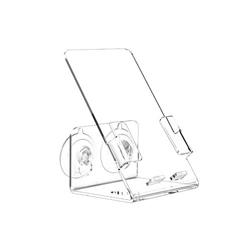 RTYou Dream catcher Updated Stronger Bathtub & Shower Cell Phone Case Stand Holder Caddy Tray Mount Two Powerful Strong Suction Cups Phones Clear Acrylic ã€Ship from USA ã€‘