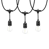 Amazon Basics 48-Foot LED Outdoor String Lights