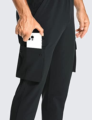 CRZ YOGA Men's Lightweight Cargo Joggers 30