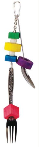 Snackware Combo Spoon/Fork Bird Toy