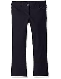Pantalón de sarga Nautica para niñas, uniforme escolar, corte sarga