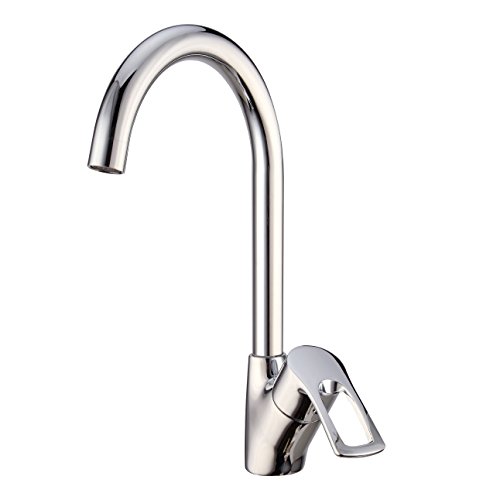 LIDANDA Single Handle Kitchen Faucet Mixing Valve Hot & Cold Water