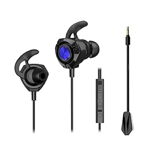 [国内販売限定] ゲーミングイヤホン Erssimo ゲーミングイヤホン マイク付き