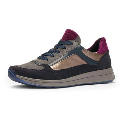 ARA Osaka 2.0, Zapatillas Mujer, Azul Grafito Cashmere Púrpura, 36.5 EU Ancho