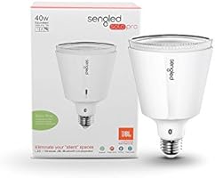 sengled solo smart bulb with jbl bluetooth dual channel speakers