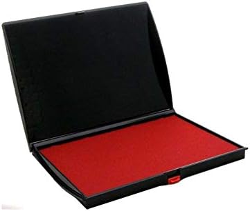 Shiny Large Stamp Pad, Felt, Plastic Cover, S4, 5" x 7" (New Version)
