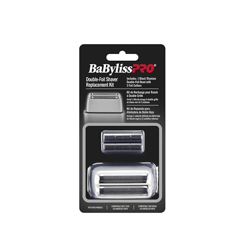BaBylissPRO FoilFX Double Replacement Foil with Cutters (Gray)