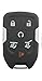 New Factory 6 Button Chevrolet Smart Proximity Remote Key 13580802 13508278 HYQ1AA