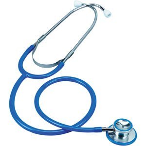 Valuemed Clinical Medical NAVY BLUE DOUBLE head Stethoscope (Bell & Diaphragm)