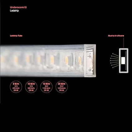 Amazon.com: iGuzzini Underscore15 LED Strip Tube hi-Power ...